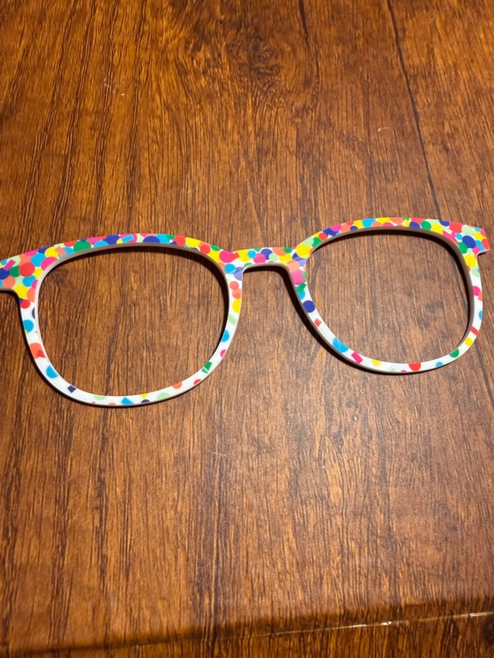 Reese Toppers  Colorful Polka Dot Frame Glasses